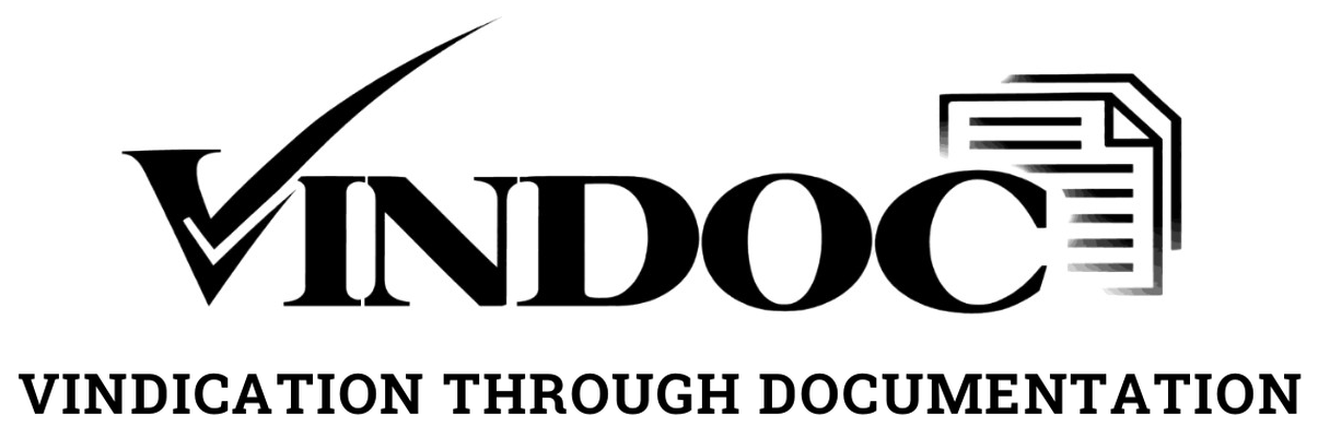 VINDOC — Vindication Through Documentation